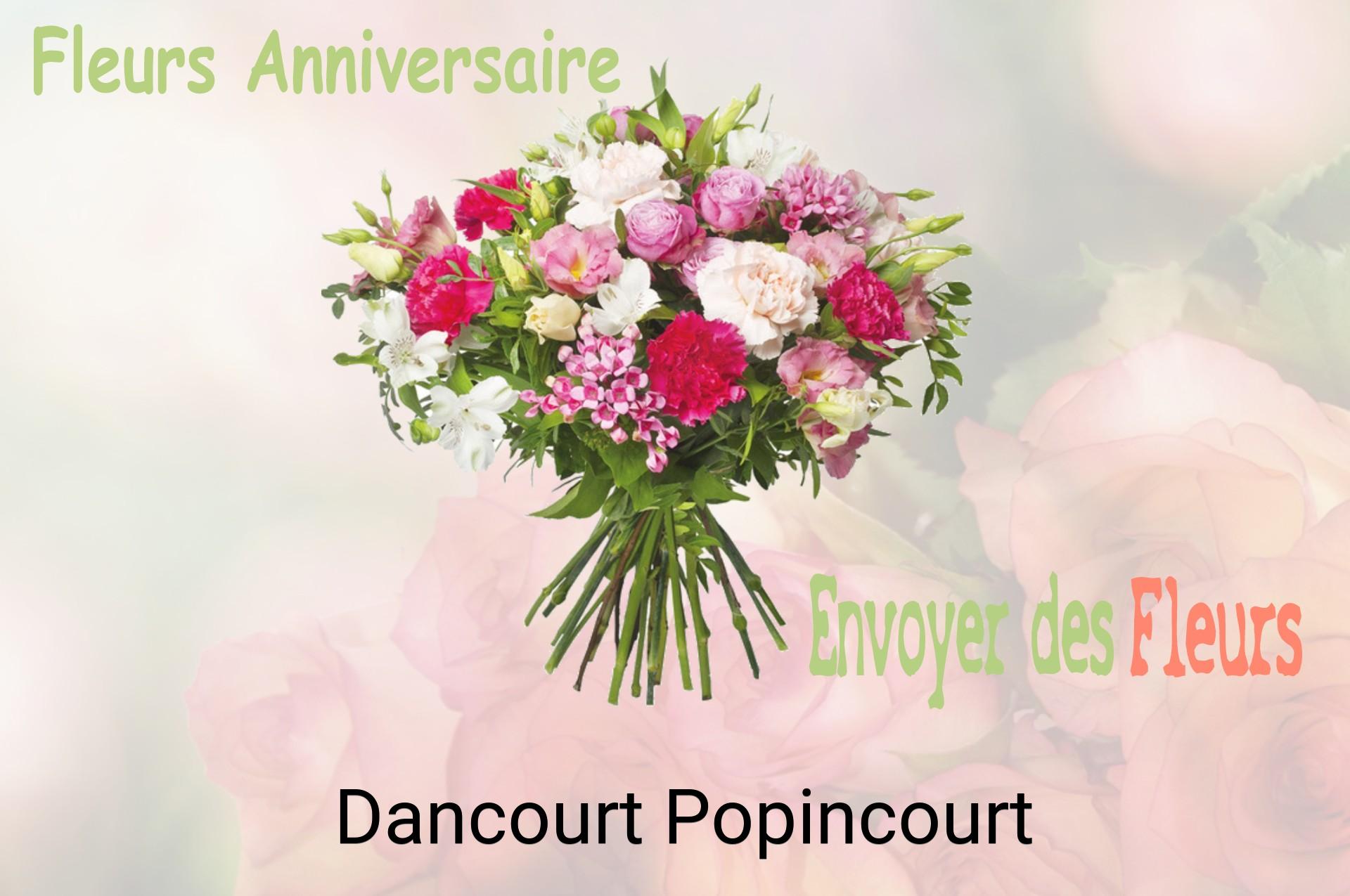 Bouquet de fleurs d’anniversaire livré à Dancourt-Popincourt